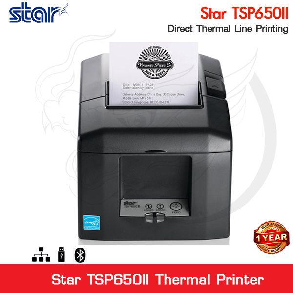 ราคาเครื่องพิมพ์ใบเสร็จ Star TSP650II เครื่องปริ้นใบเสร็จ TSP650II