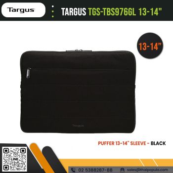 ซองกระเป๋าสำหรับใส่โน๊ตบุ๊ค Targus TGS-TBS976GL Puffer 13-14" Sleeve