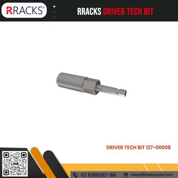 หัวจับน็อตแม่เหล็ก RRACKS DRIVER TECH BIT 12X80MM
