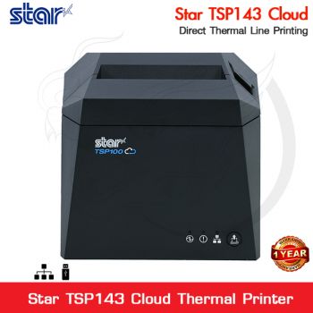 เครื่องพิมพ์ใบเสร็จ Star TSP143 Cloud Printer Slip