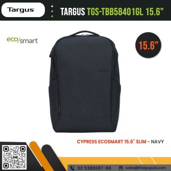 กระเป๋าเป้ Targus TGS-TBB58401GL Cypress EcoSmart 15.6" Slim Backpack