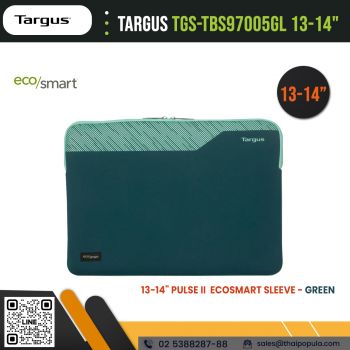 ซองกระเป๋าสำหรับใส่โน๊ตบุ๊ค Targus TGS-TBS97005GL 13-14" Pulse II EcoSmart Sleeve