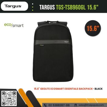 กระเป๋าเป้ Targus TGS-TSB960GL 15.6” GeoLite EcoSmart Essentials Backpack