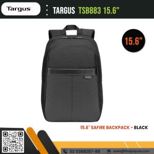 กระเป๋าเป้สะพายหลังทาร์กัส Targus TSB883 15.6" Safire Backpack (Black)